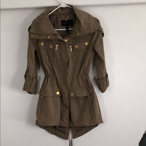 Bcbg fitted coat size xxs gold hardware